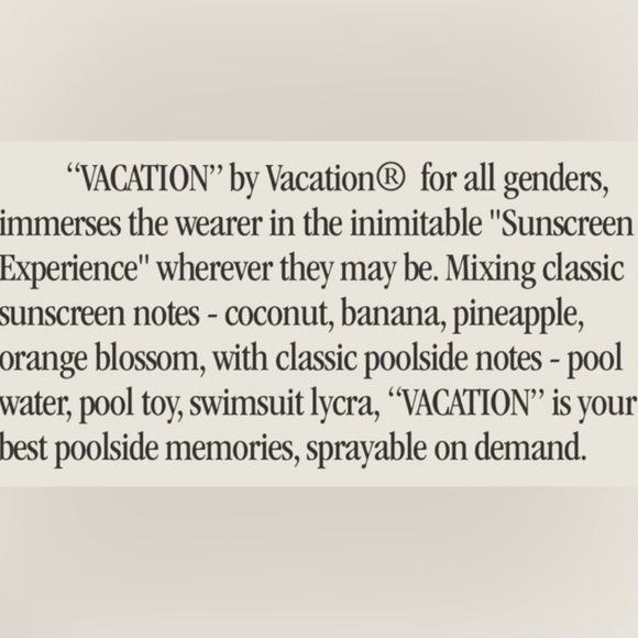 VACATION by Vacation - Picture 2 of 4